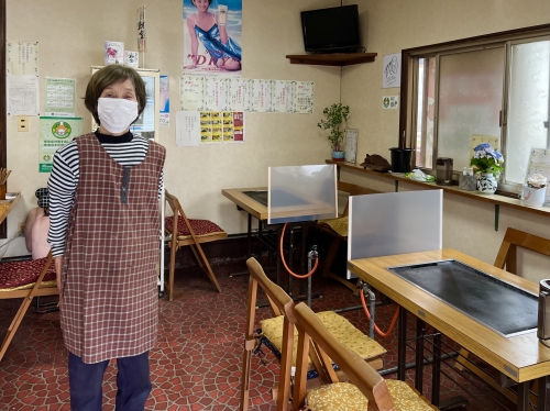 店内雰囲気(おかみさん)